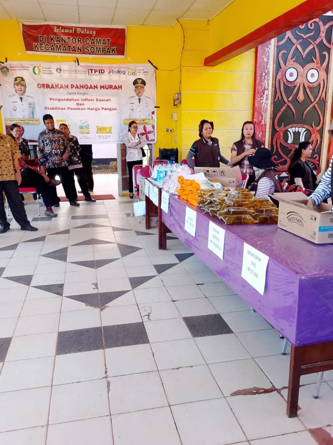 GERAKAN PANGAN MURAH DI KECAMATAN SOMPAK